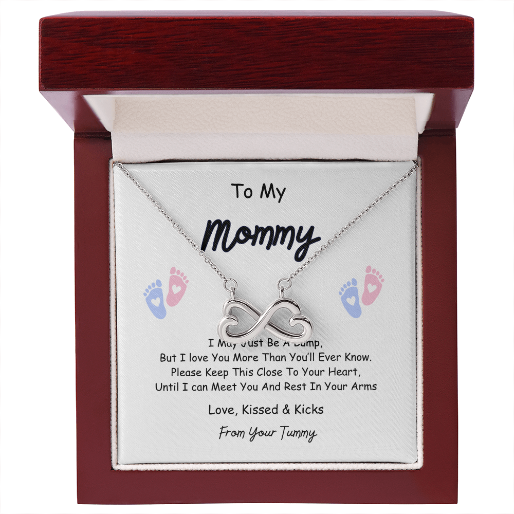 To My Mommy Necklace – Sentimental Gift from Baby Bump