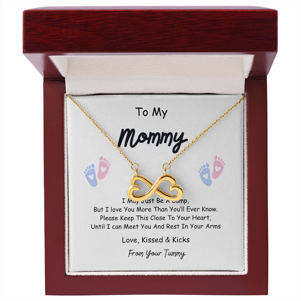 To My Mommy Necklace – Sentimental Gift from Baby Bump