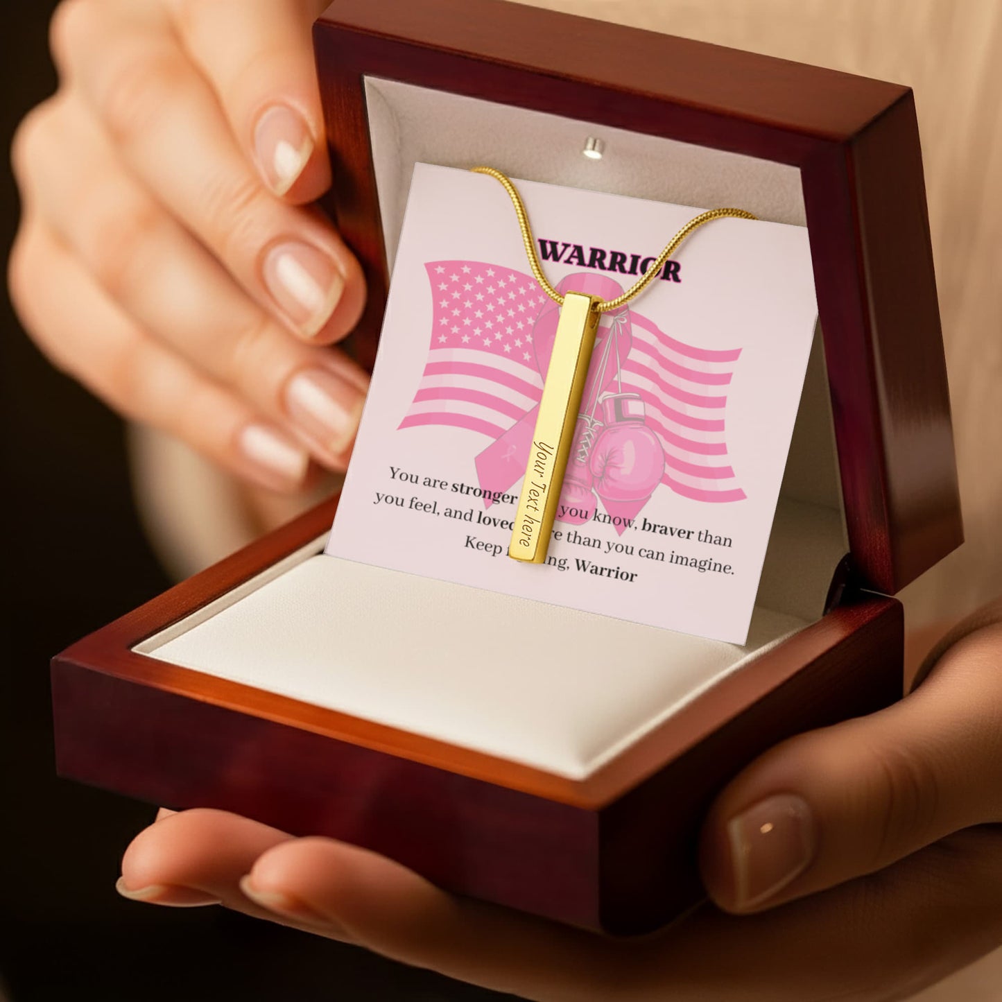 Warrior Personalized Necklace