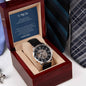MY Son- I blinked and there stood a Man OpenWork Watch