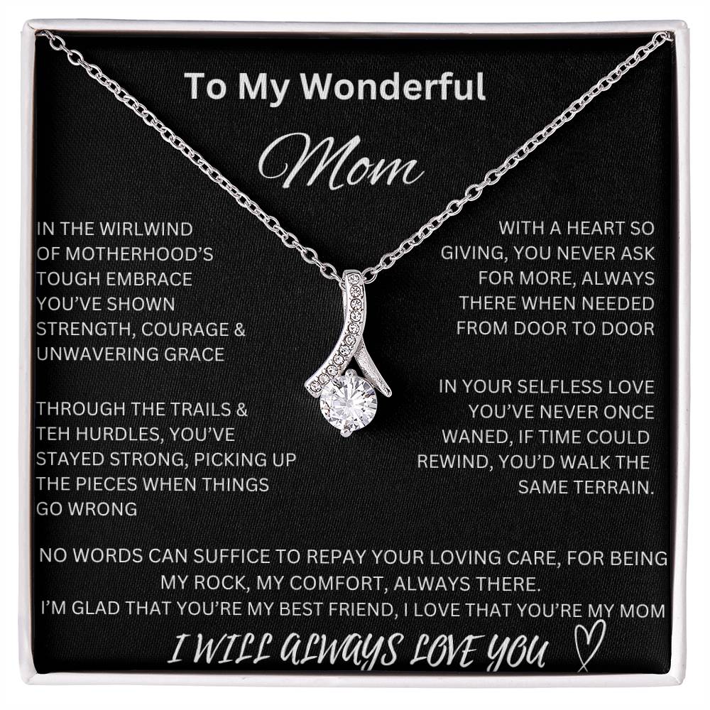 Alluring Beauty -Wonderful Mom necklace