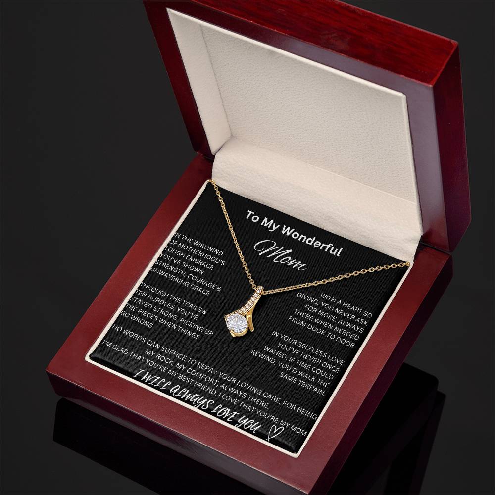 Alluring Beauty -Wonderful Mom necklace