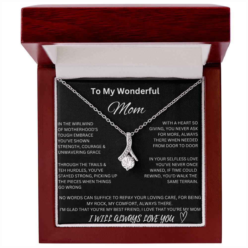 Alluring Beauty -Wonderful Mom necklace