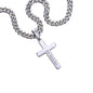 To My Son - Cross Necklace with Heartfelt Message