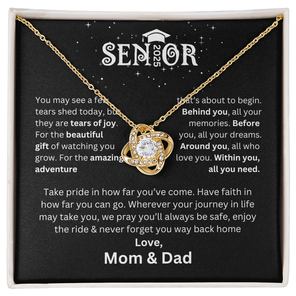 Graduation Blessings Necklace β Inspirational Gift for Her