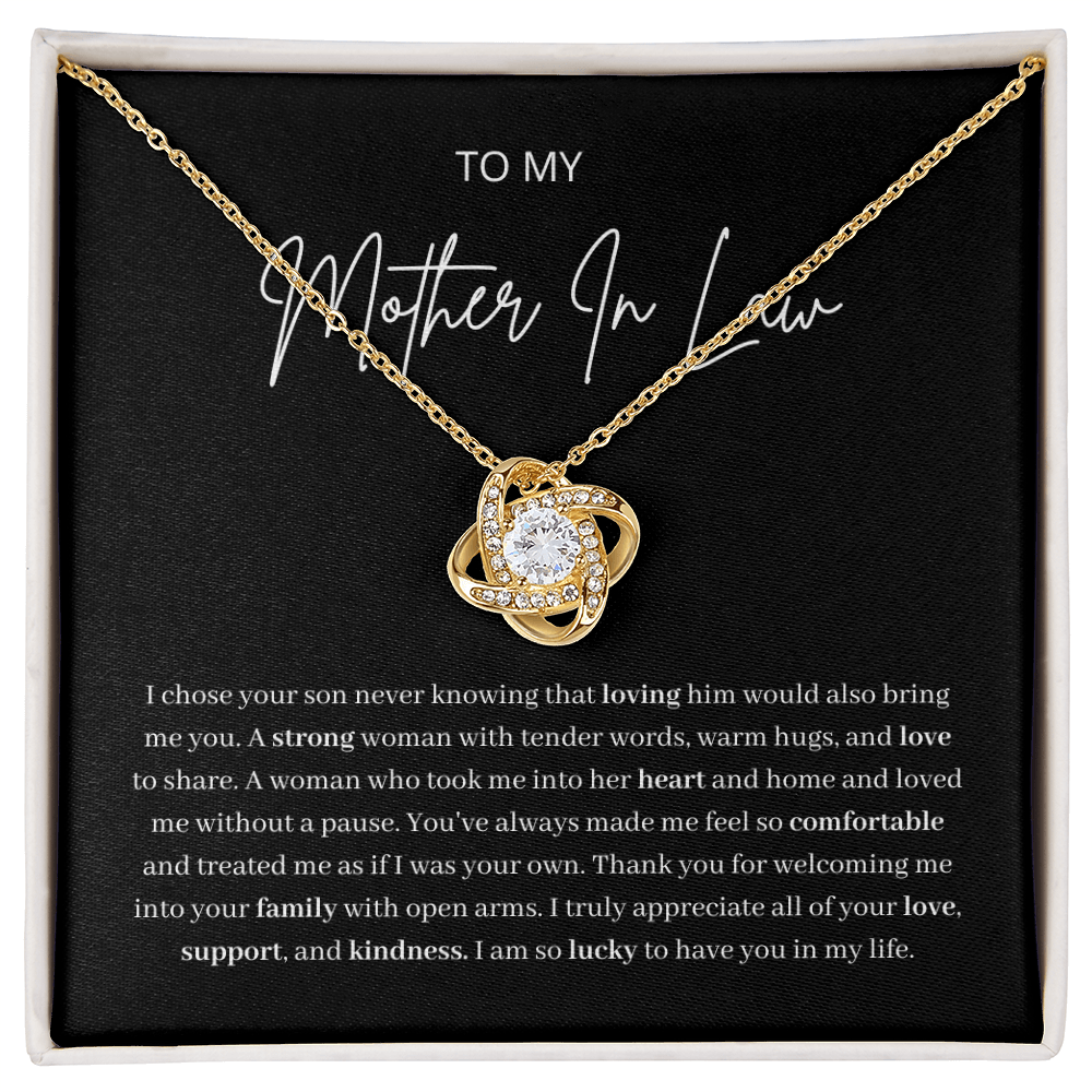 Mother In Law Appreciation Necklace