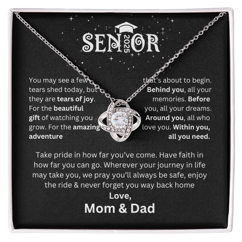Graduation Blessings Necklace β Inspirational Gift for Her