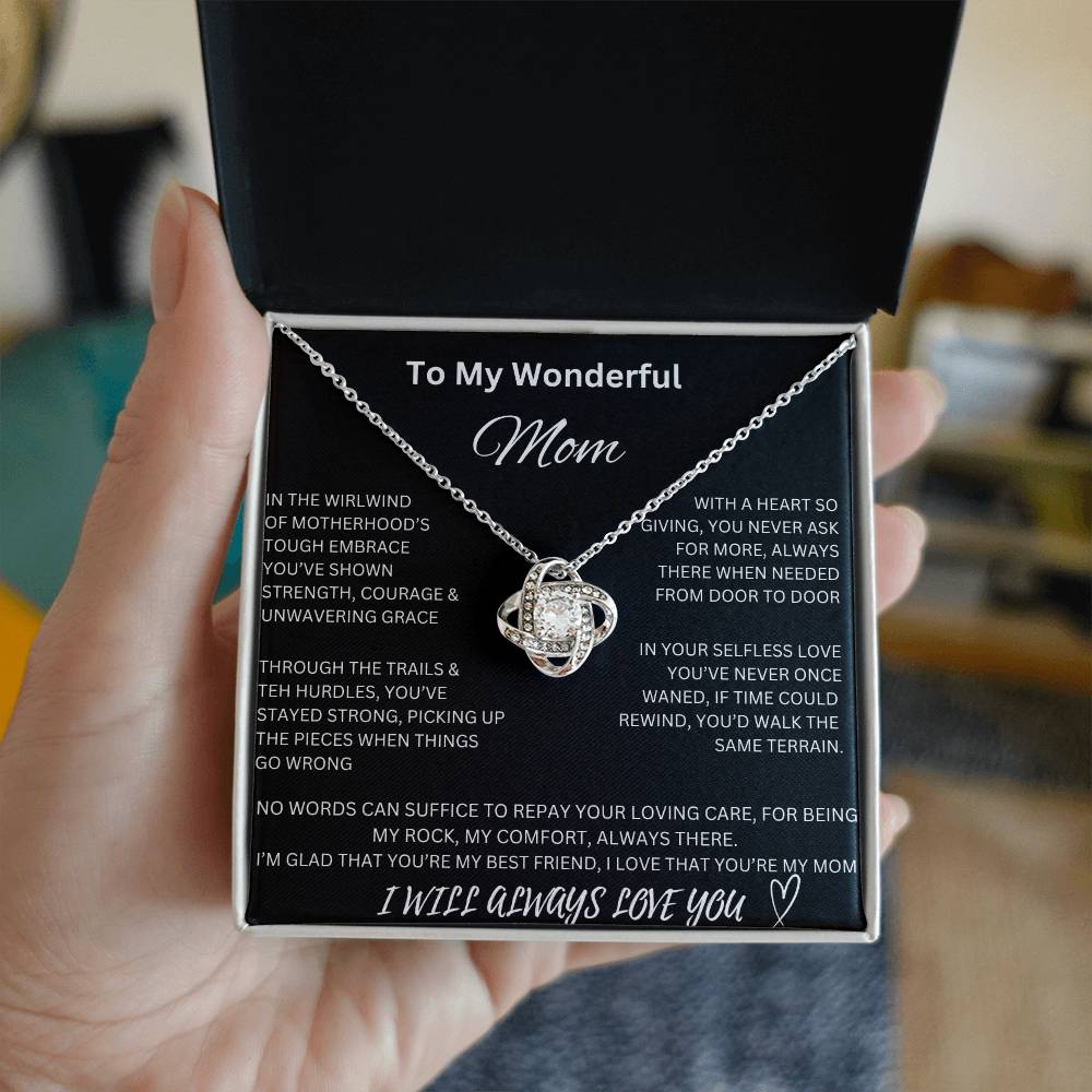 My Wonderful Mom Necklace