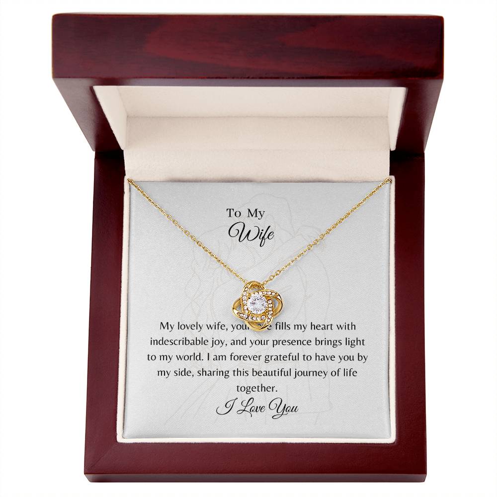 Wife- I am forever Grateful Necklace