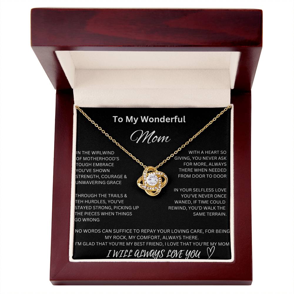 My Wonderful Mom Necklace