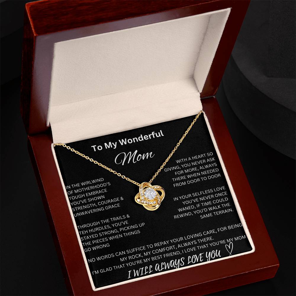 My Wonderful Mom Necklace