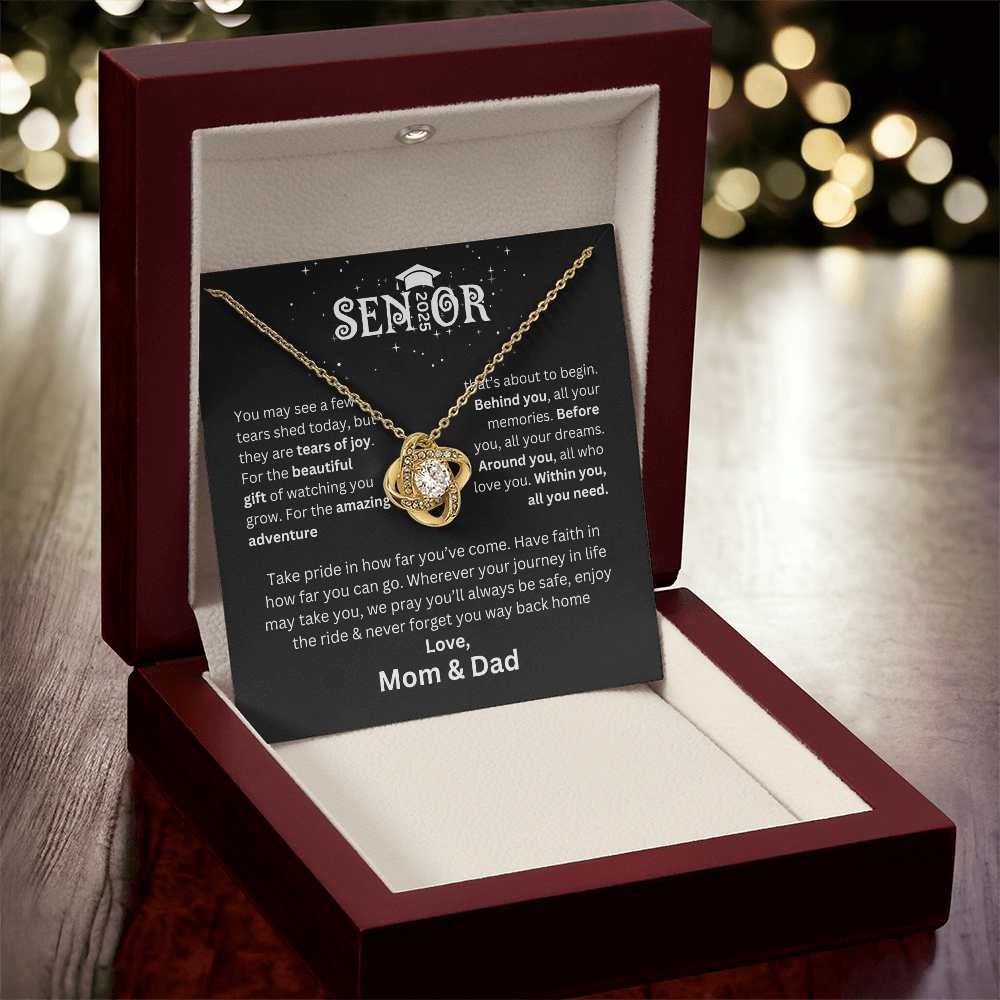 Graduation Blessings Necklace β Inspirational Gift for Her