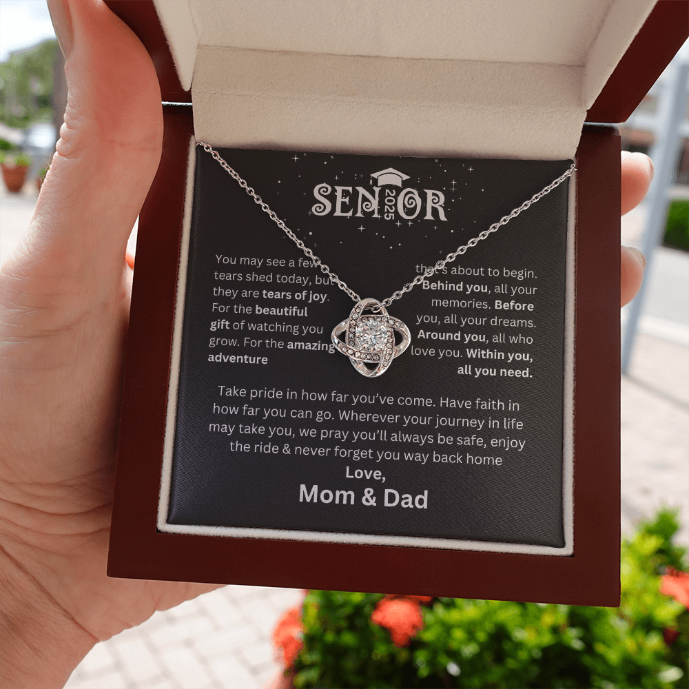 Graduation Blessings Necklace β Inspirational Gift for Her
