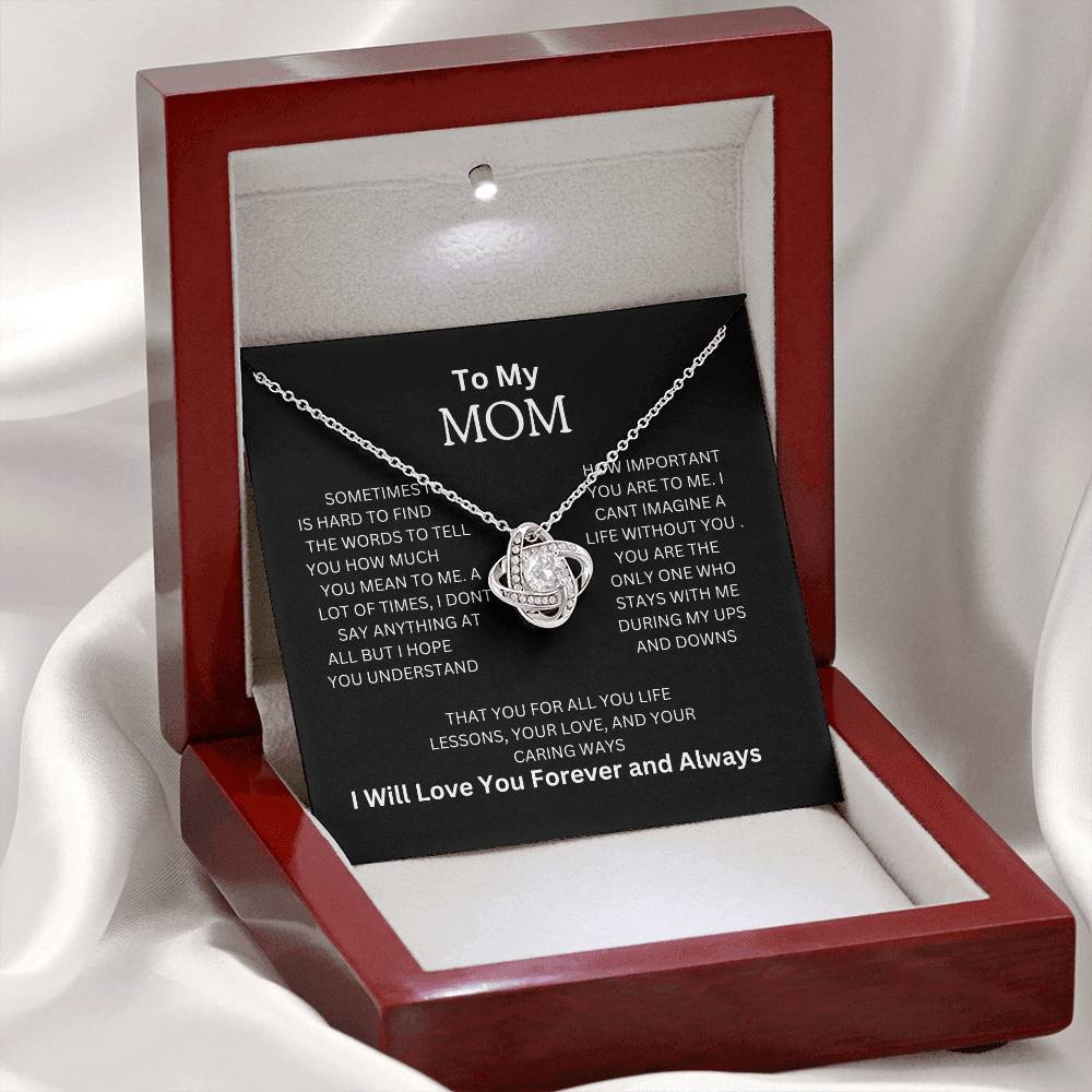 To My Mom - Forever & Always Necklace