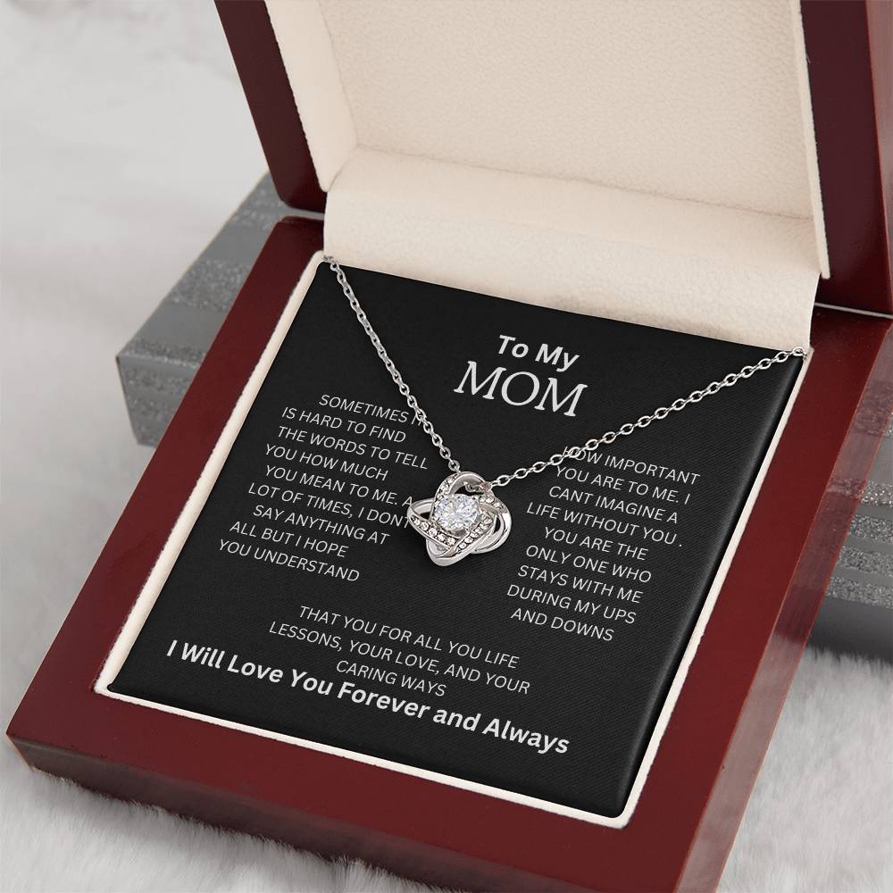 To My Mom - Forever & Always Necklace