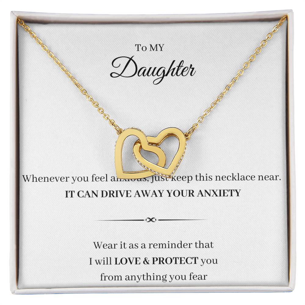 Daughter- Keep this near as a reminder of my love Necklace