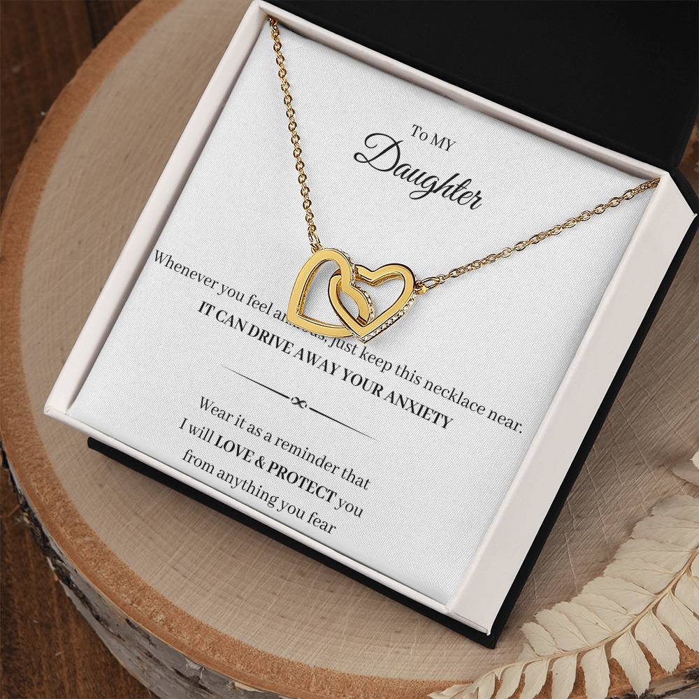 Daughter- Keep this near as a reminder of my love Necklace
