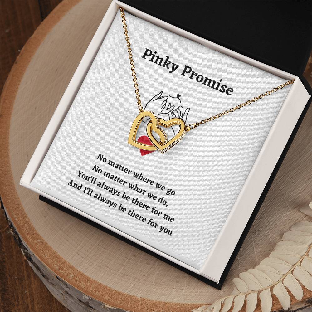 Pinky Promise- Interlocking Hearts