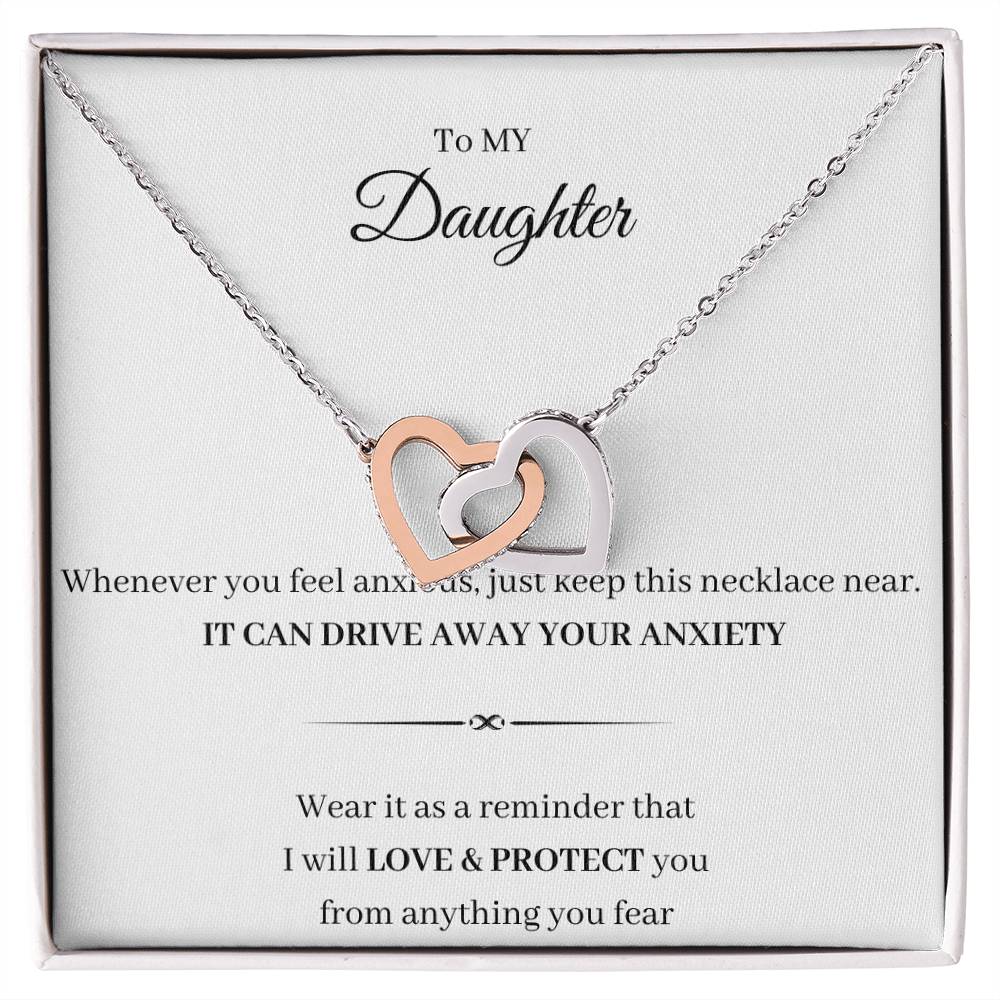 Daughter- Keep this near as a reminder of my love Necklace
