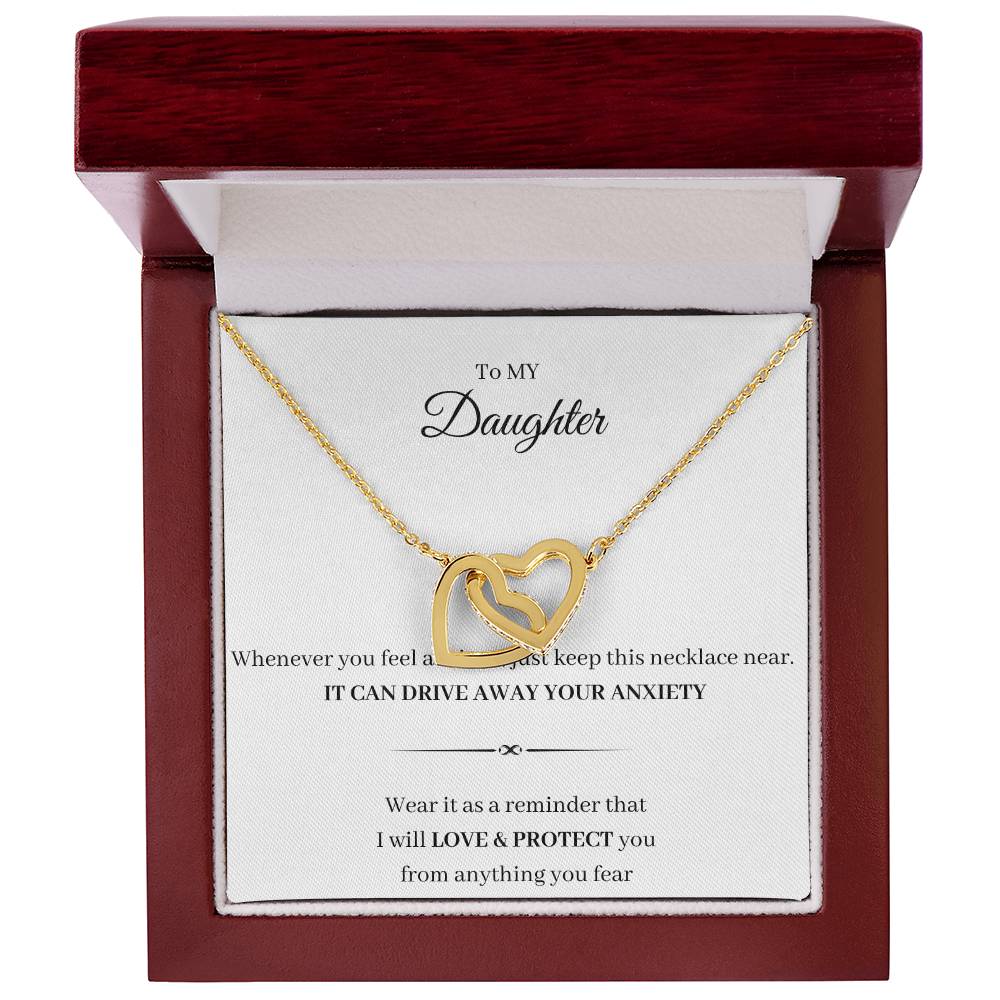 Daughter- Keep this near as a reminder of my love Necklace