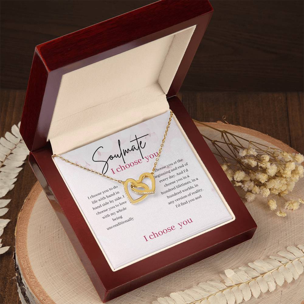 Soulmate- I Choose You-Interlocking hearts