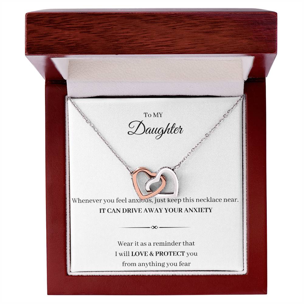 Daughter- Keep this near as a reminder of my love Necklace