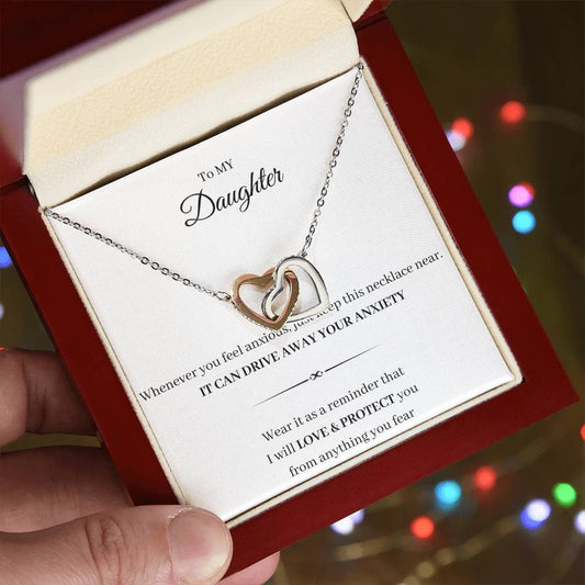 Daughter- Keep this near as a reminder of my love Necklace