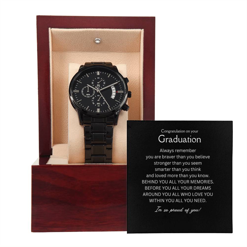Congratulations on Graduation Watch