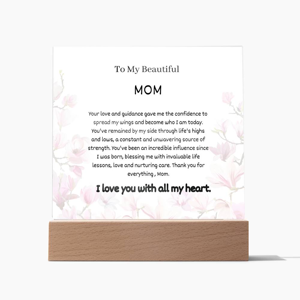 To My Beautiful Mom- I love you with all my Heart