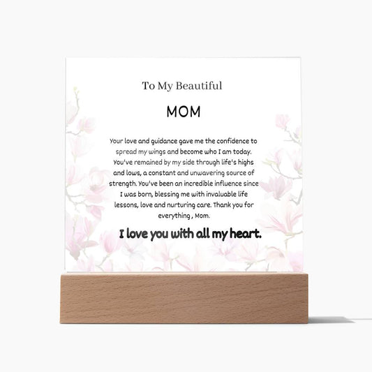 To My Beautiful Mom- I love you with all my Heart