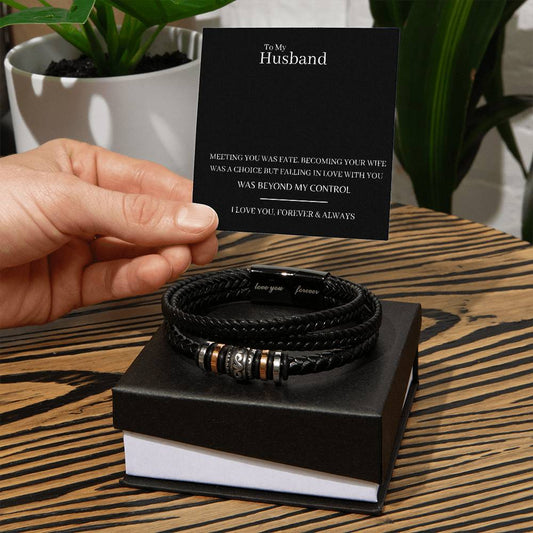 Fate & Forever Husband Bracelet