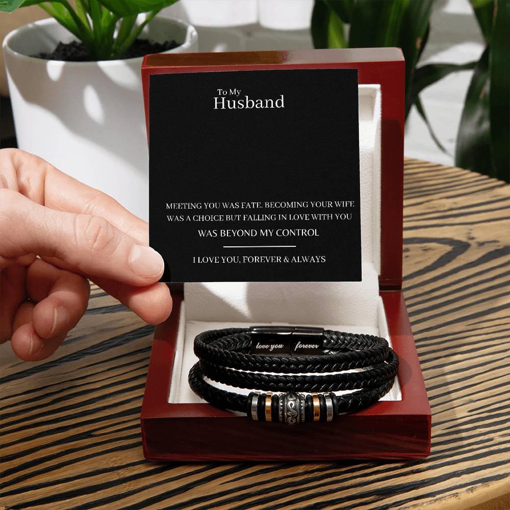 Fate & Forever Husband Bracelet