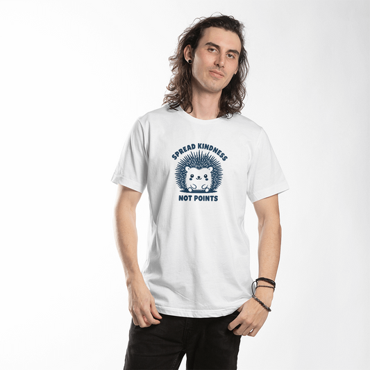 Spread Kindness Not Points Porcupine Graphic Tee