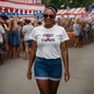 Fight Cancer with Ribbon – Cancer Awareness T-Shirt