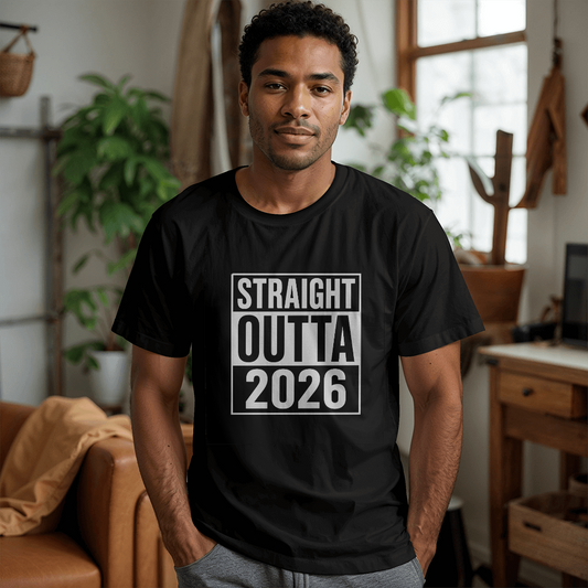 Straight Outta 2026 – Senior Year Graduation T-Shirt
