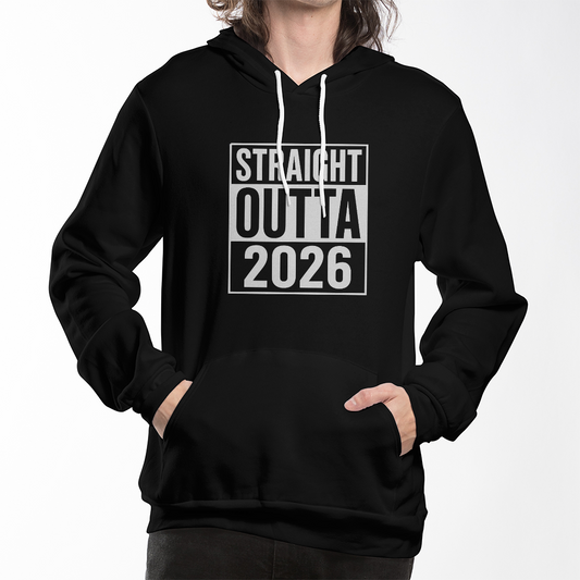 Straight Outta 2026 – Senior Year Graduation Hoodie