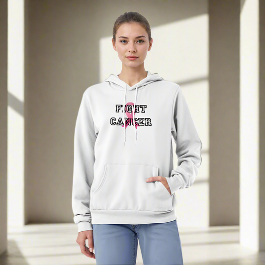 Fight Cancer with Ribbon – Cancer Awareness Hoodie
