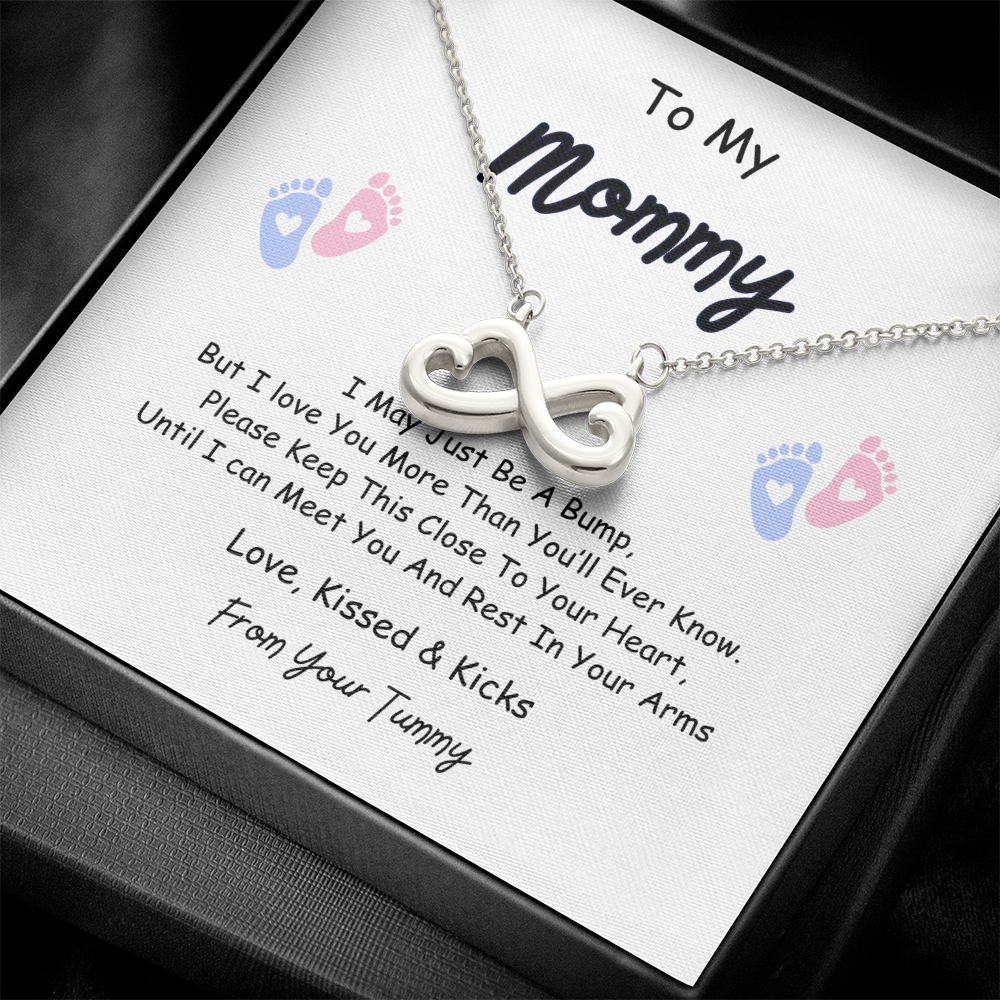 To My Mommy Necklace – Sentimental Gift from Baby Bump