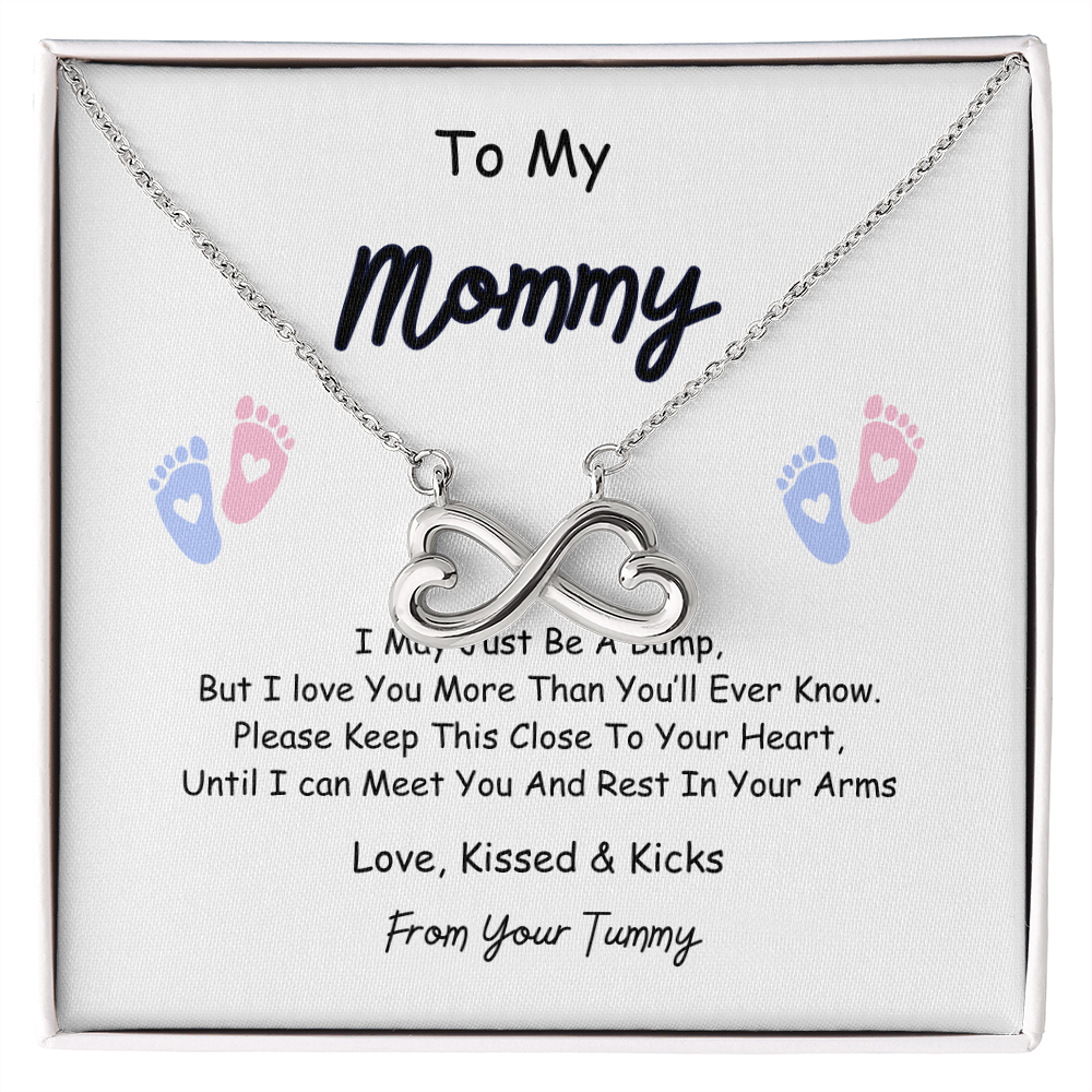 To My Mommy Necklace – Sentimental Gift from Baby Bump