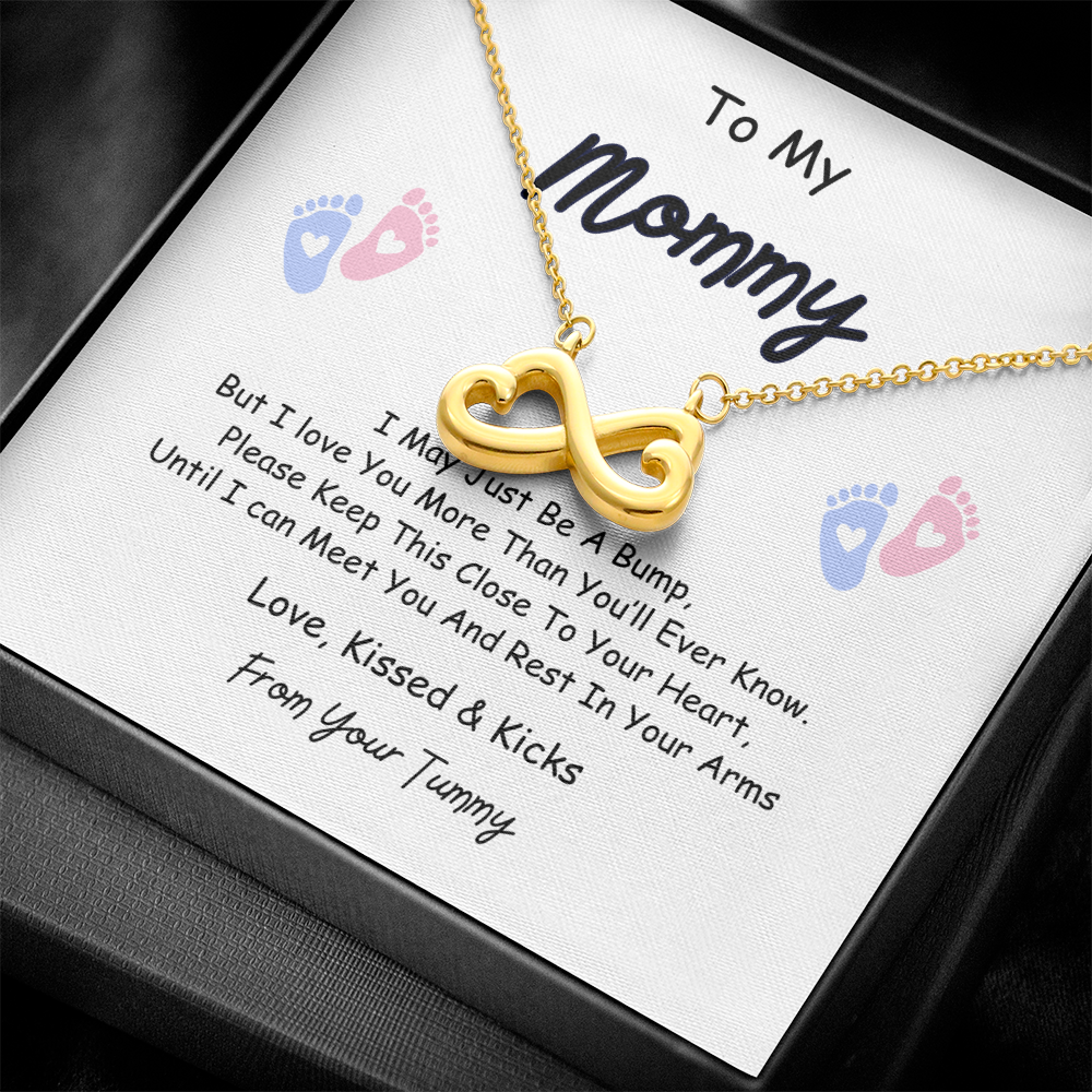 To My Mommy Necklace – Sentimental Gift from Baby Bump