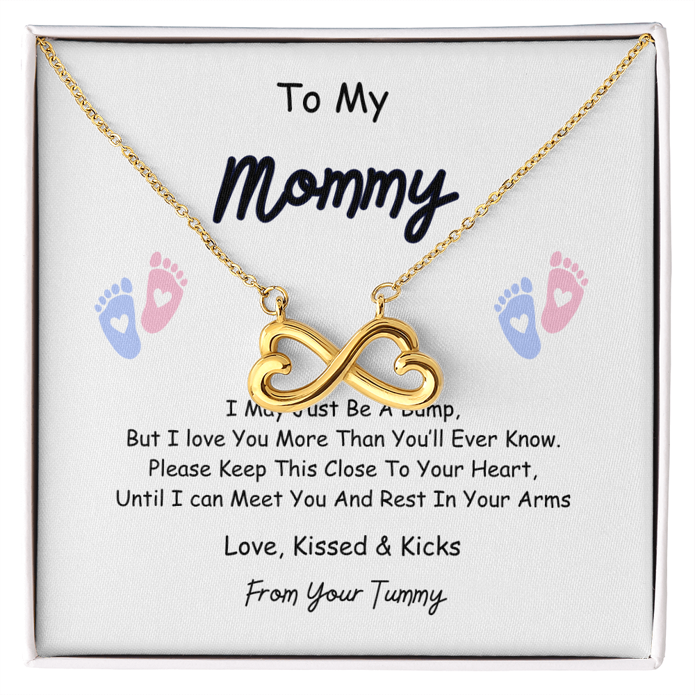 To My Mommy Necklace – Sentimental Gift from Baby Bump
