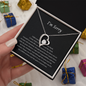 Forgive Me Forever Heart Necklace