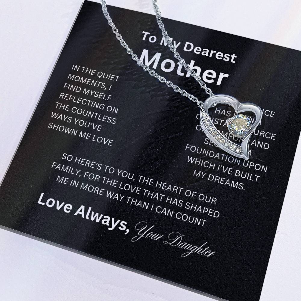 To My Dearest Mother Necklace