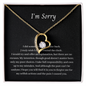 Forgive Me Forever Heart Necklace