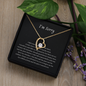 Forgive Me Forever Heart Necklace