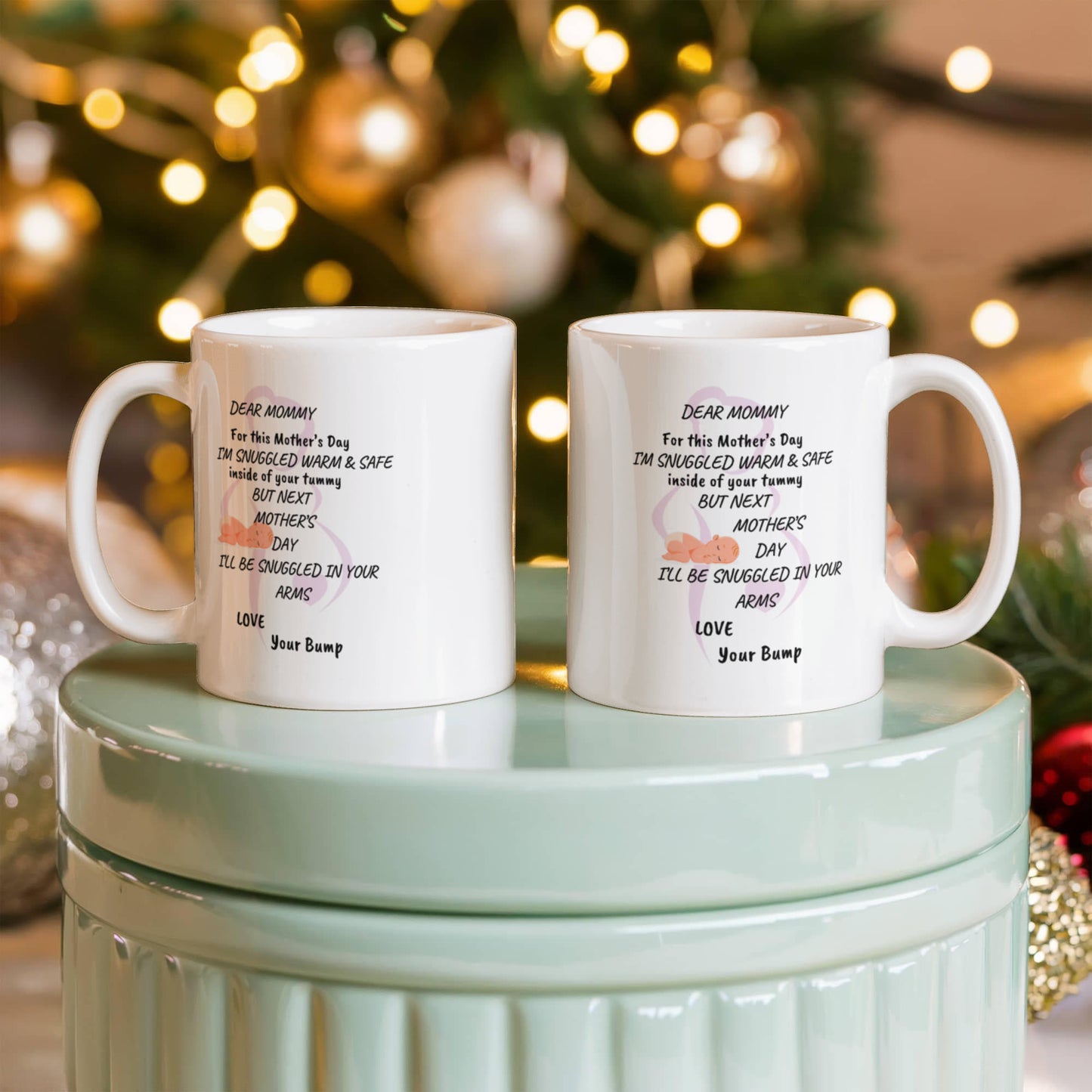 Dear Mommy – Love, Your Bump Mother's Day Mug