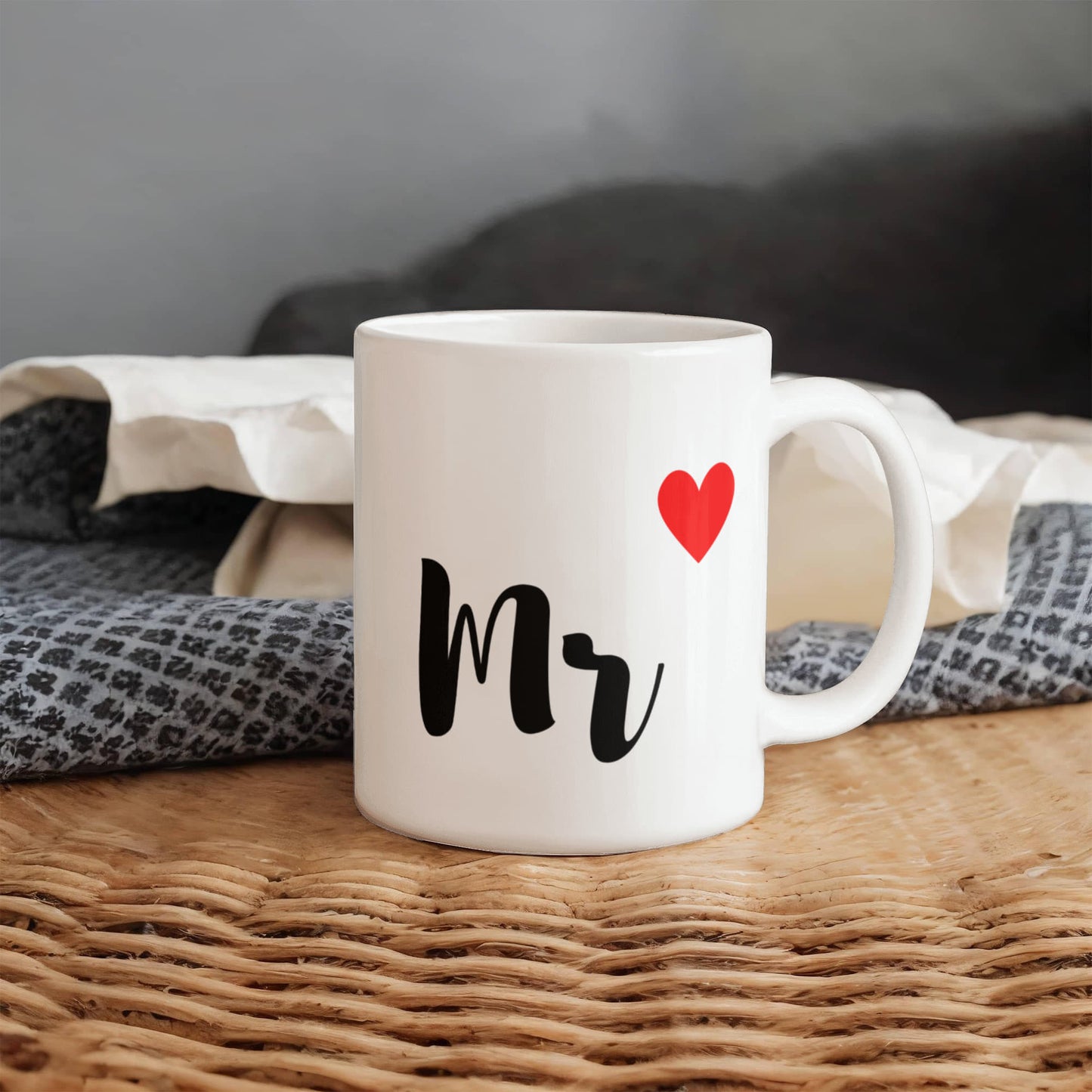Mr. Coffee Mug - Classic Ceramic Mug for Husbands & Grooms