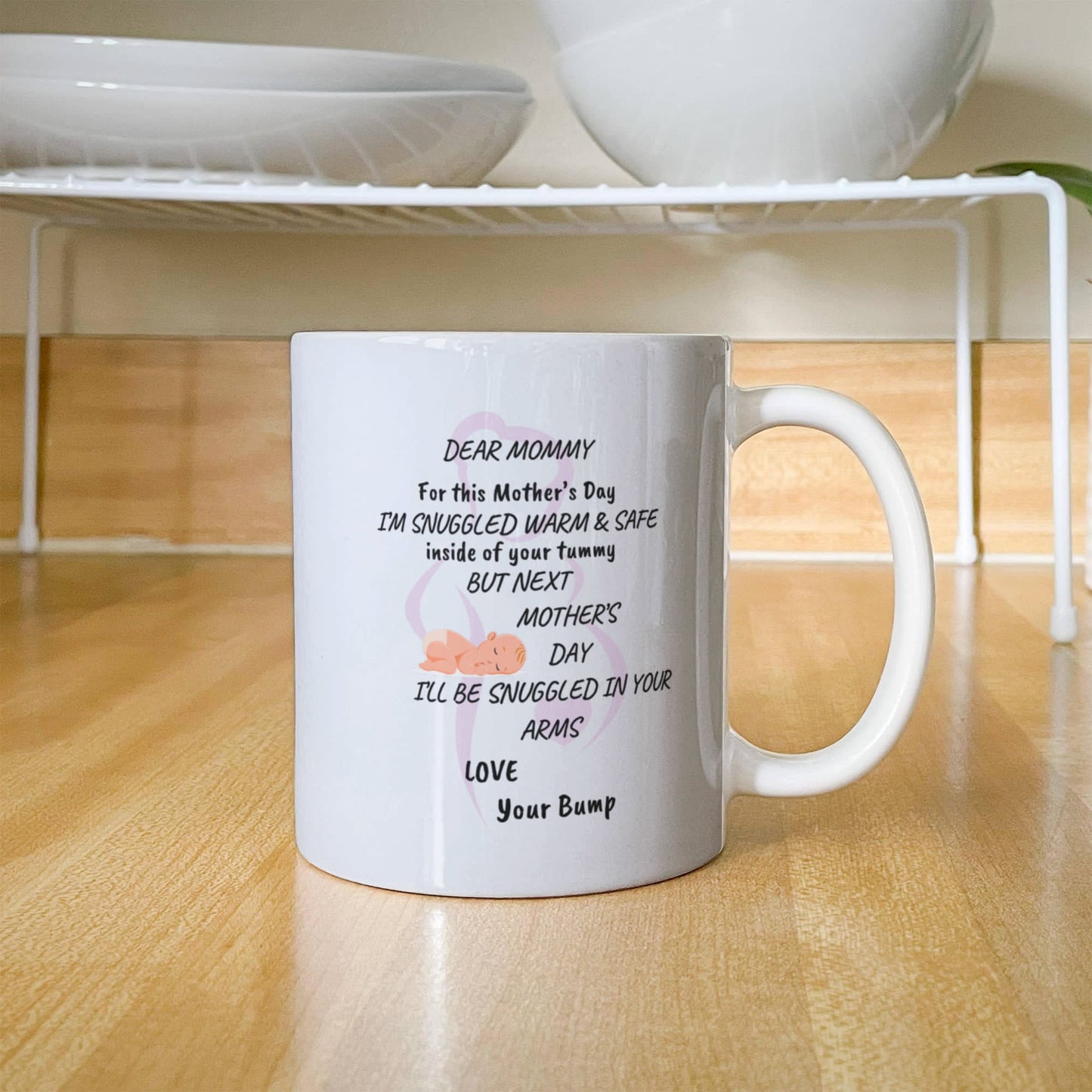 Dear Mommy – Love, Your Bump Mother's Day Mug