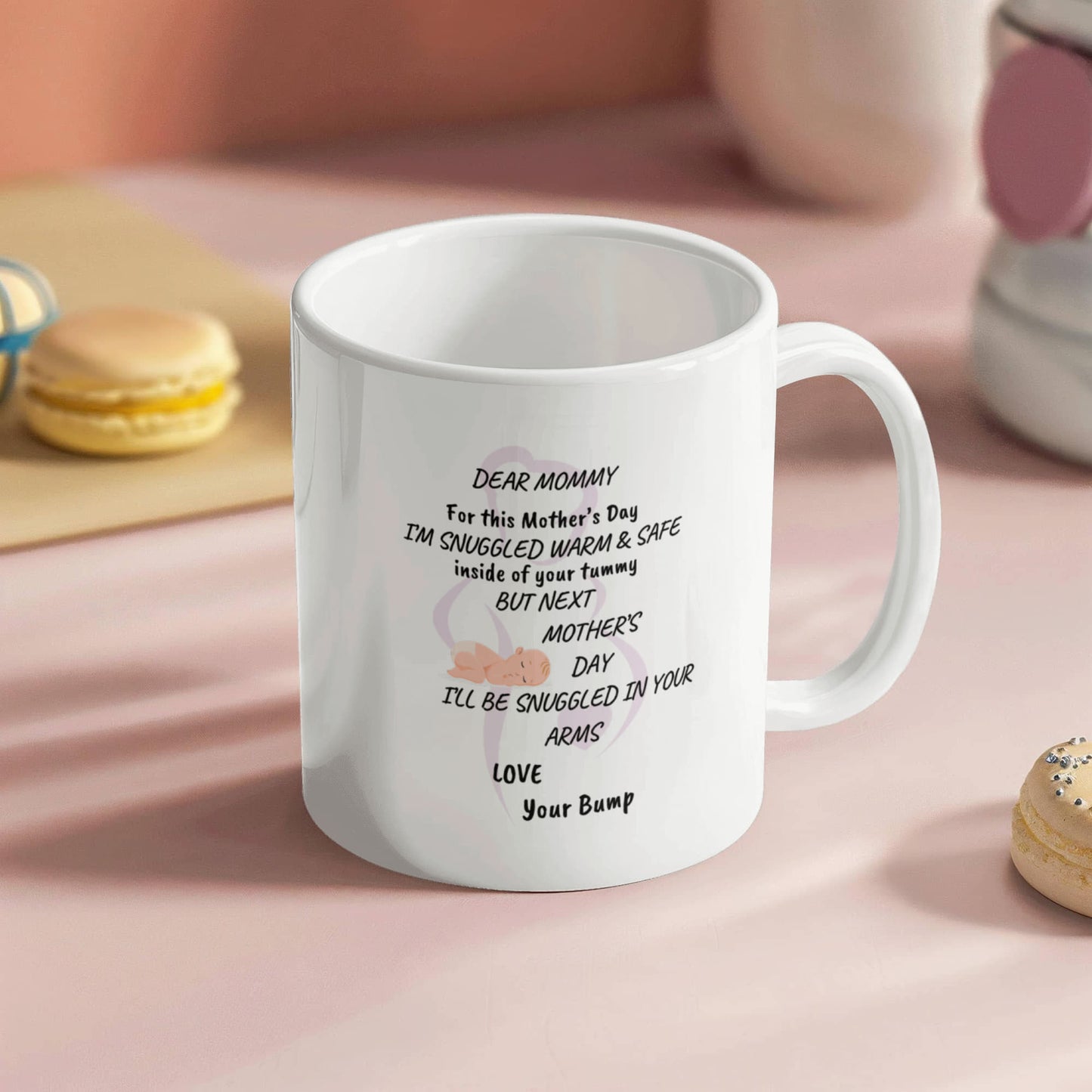 Dear Mommy – Love, Your Bump Mother's Day Mug