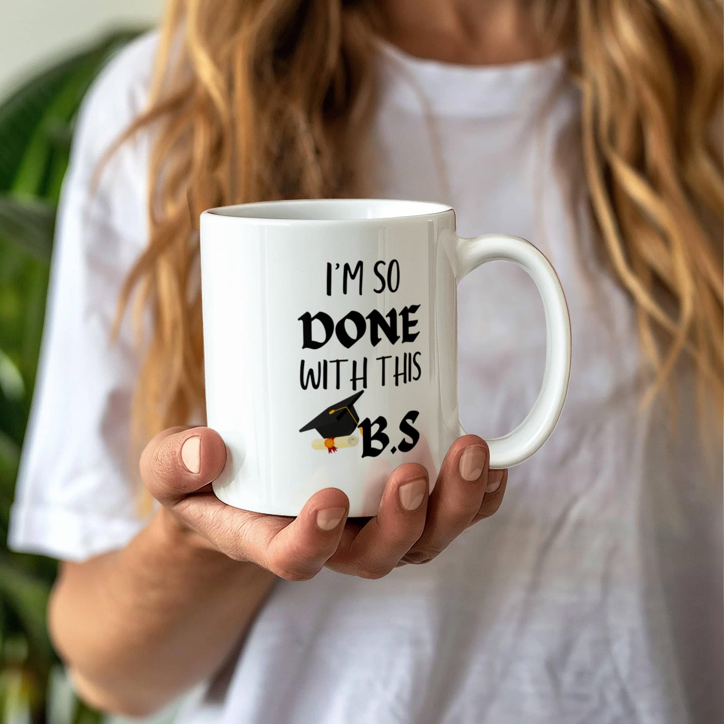 π€ I'm So Done With This BS Graduation Mug π